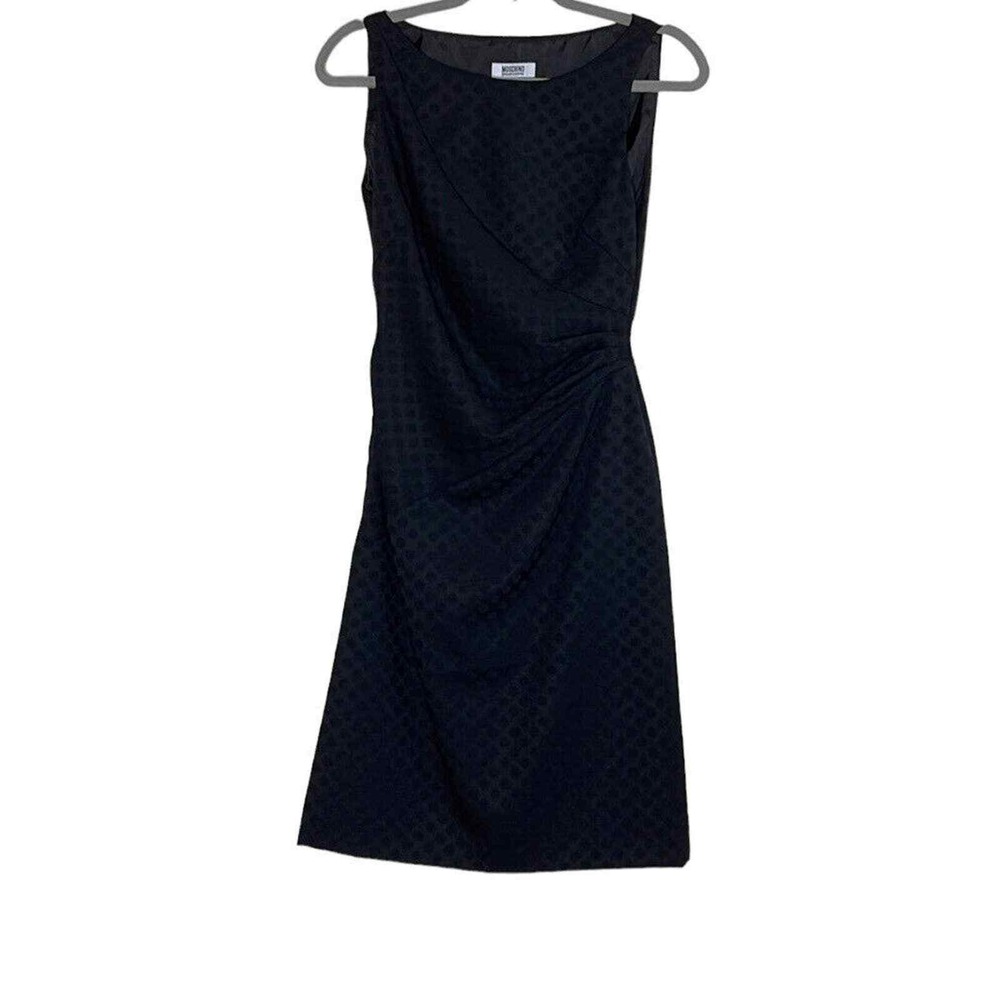 Moschino Cheap & Chic Tight Black Dress Little Black Dress Simple Pencil Dress 6